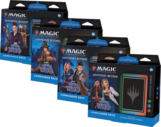 Magic: The Gathering - Universes Beyond: Doctor Who - Commander Decks